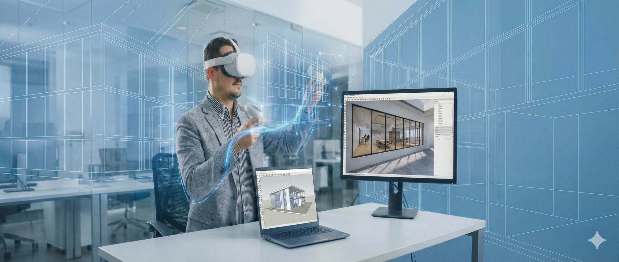Práca s 3D modelom a VR okuliarmi